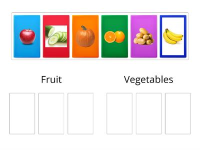 Fruit and vegetables