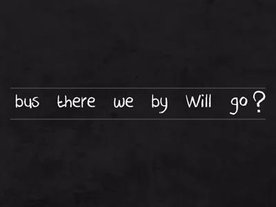 Future Simple in - and ? Word order