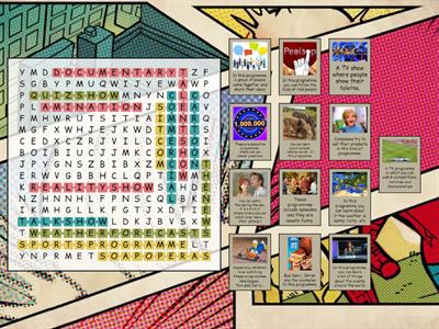 TELEVISION Programmes vocab