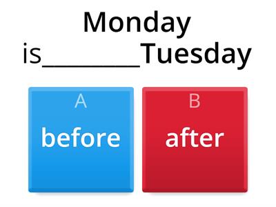 ESL 3.3 Days of the Week- Temporal Concepts