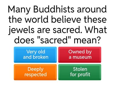Sacred Buddhist Jewels