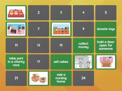 Helping others - matching