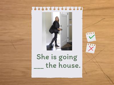  Prepositions of movement