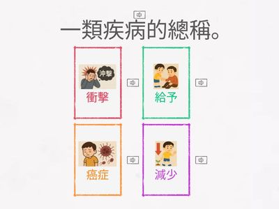 第9課-在挫折中成長-詞意配對(好心人分享