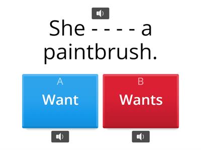 Present simple grade 1