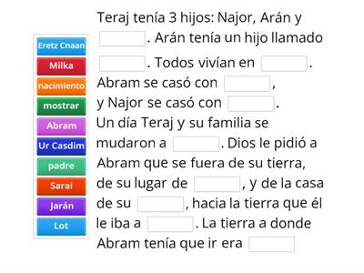 Lej Lejá - Completar texto