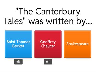 Literature - Middle Ages - Chaucer