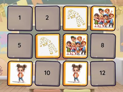 Знайди пари і склади історію