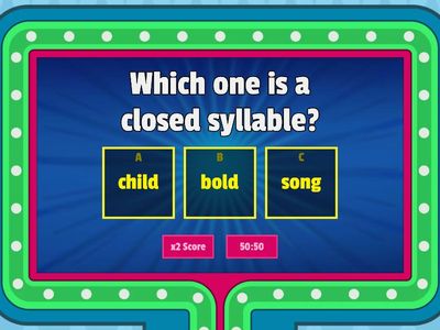 Closed or Closed Syllable Exception?