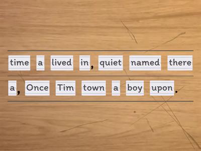 The Cask of Amontillado Sentence Jumble 