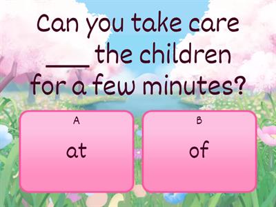 Gold Pre-First Unit 8 Prepositional phrases