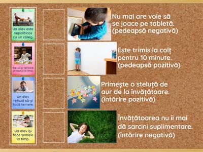 Condiționarea operantă: Potrivirea perechilor comportamentale