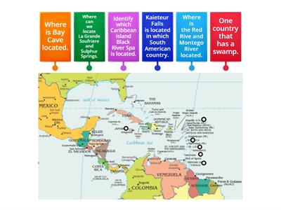 Caribbean natural features