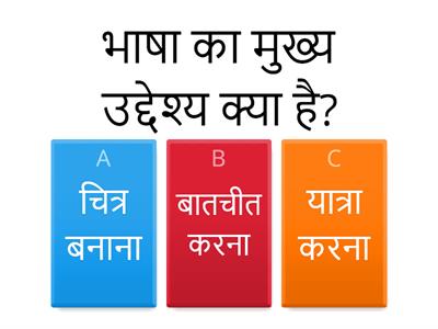 भाषा, बोली, लिपि और व्याकरण