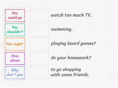 TEENS.1A making suggestions