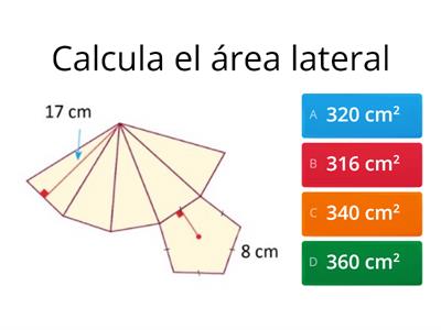 Área y volumen de pirámides