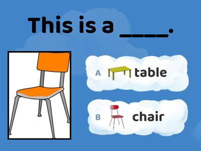 School vocabulary - Preschool 2