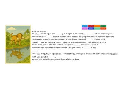 Lesson 100 | O Cão e o Reflexo | The Dog and the Reflection