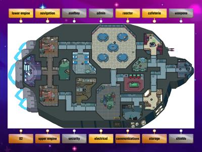 amongus rooms match (skeld)