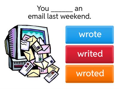 English, Past Simple