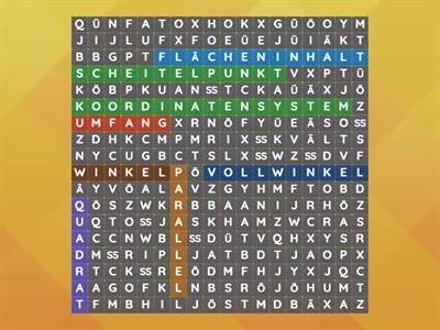 Klasse 5 - Geometrie