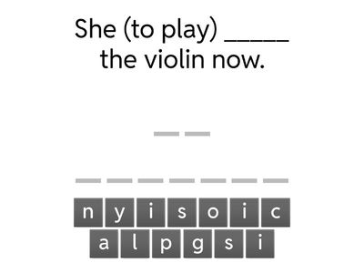 Present Simple or Present Continuous