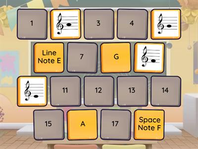Treble Clef Notes Level 1