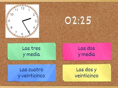 Horas, digital y analógico