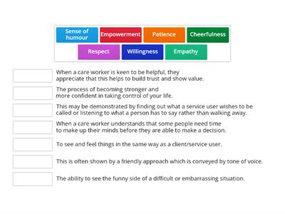 Personal Qualities