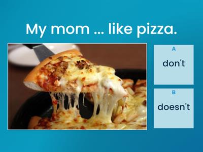 Simple Present - Negative Form - Kids