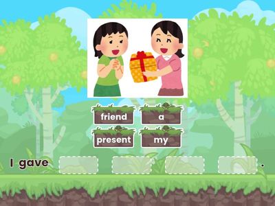 [영어 1 (천재 소영순)] 7단원 - 4형식 문장 완성하기