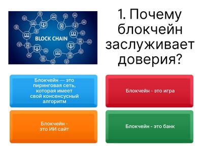 Технология Block Chaine - Амангелді Мухамеджан