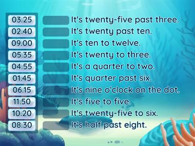 B3-B4 VCB M1 - Telling Time