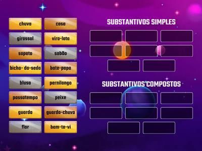 SUBSTANTIVOS SIMPLES E COMPOSTOS