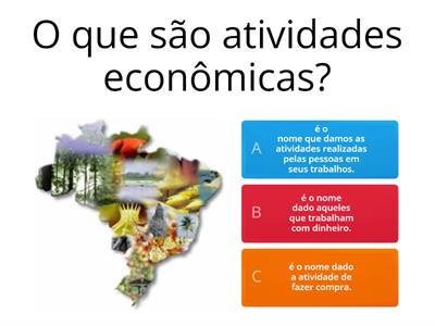 Revisão de Geografia - 3º Ano - Atividades Econômicas 