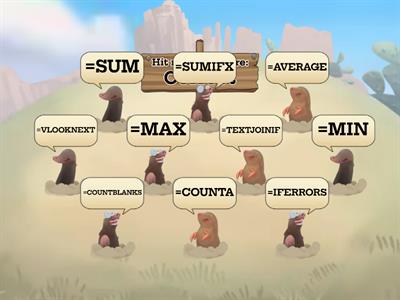 Spreadsheet Formulae