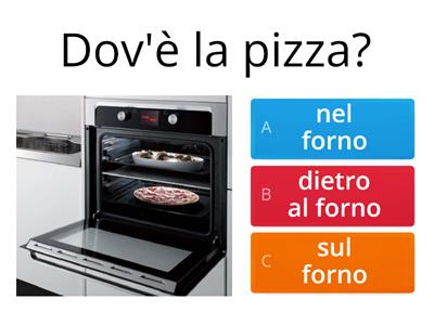 Quiz preposizioni di luogo