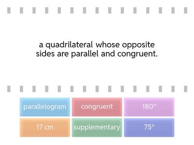 Parallelogram properties