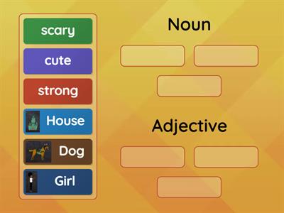 Adjectives plus nouns 