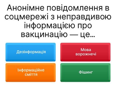 Типи інформаційних загроз