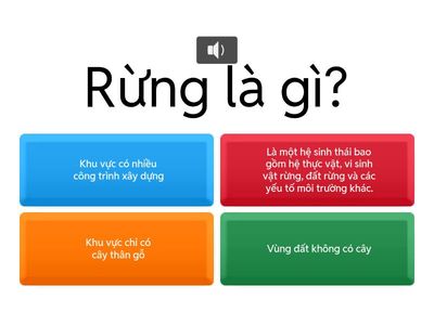 CÔNG NGHỆ 7. GIỚI THIỆU VỀ RỪNG
