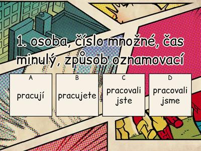 Mluvnické kategorie sloves 4. ročník