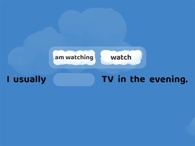 Present simple VS Present Continuous