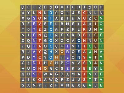  SOPA DE LETRAS DE NUMEROS