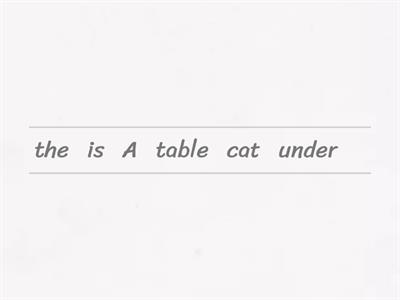 p2 Prepositions There is/There are + in/on/under/next to