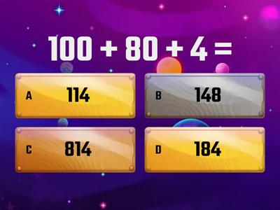 ADIÇÃO (unidade, dezena, centena)