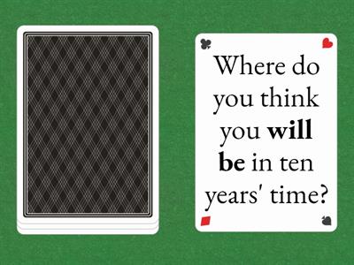 Speaking: Future forms