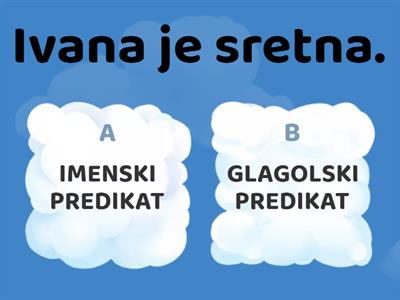 IMENSKI ILI GLAGOLSKI PREDIKAT