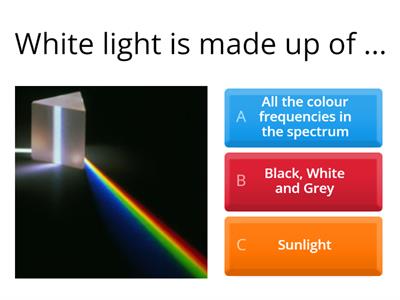 Electromagnetic Spectrum (Quiz)