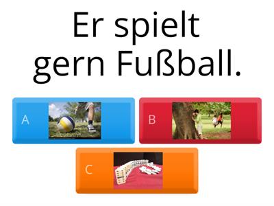 Hobby: Was machst du gern?